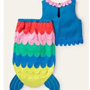 Mini Boden Colorful Mermaid Costume Set